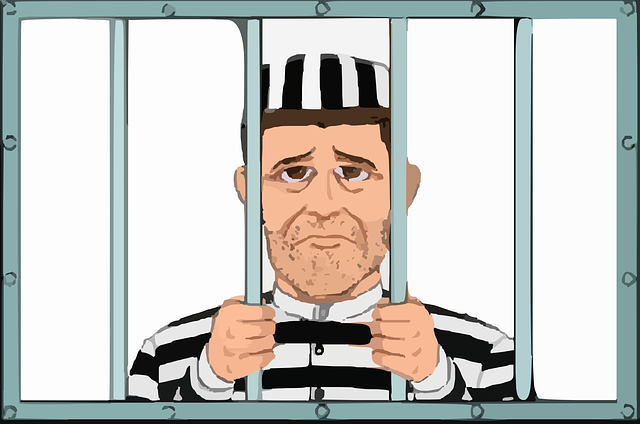 person in jail