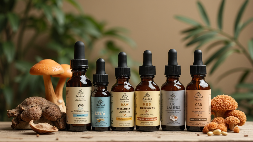 Raw Botanics CBD and wellness products assortment